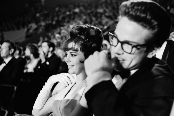 Natalie Wood y Warren Beatty Oscar 1962