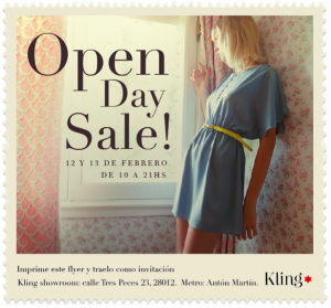 Open Day Sale! Kling