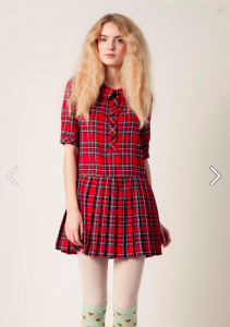 Vestido tartán Kling