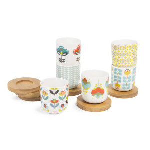 Maisons du Monde VIntage Vajilla Nórdica