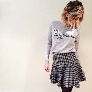 Ada Barcelona Falda cuadros