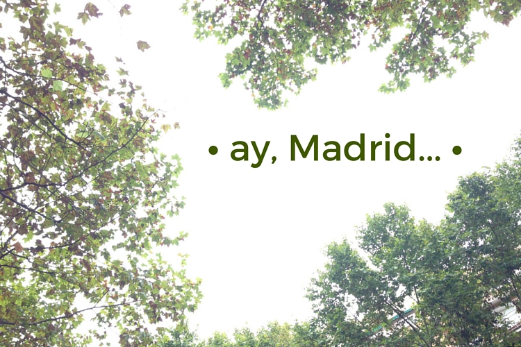 ay, Madrid...