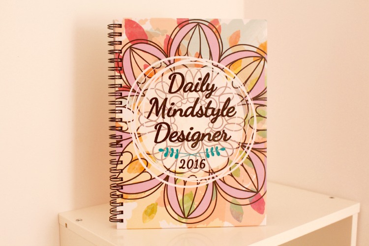 Daily Mindstyle Designer 2016 agenda portada
